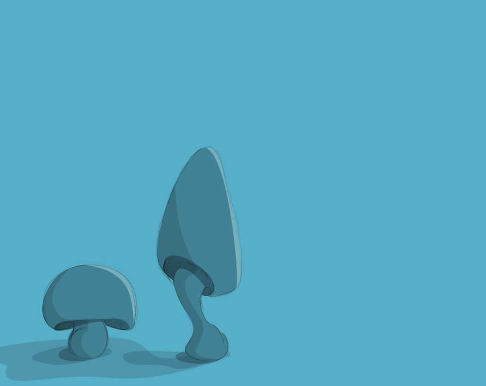 illustration mushroom